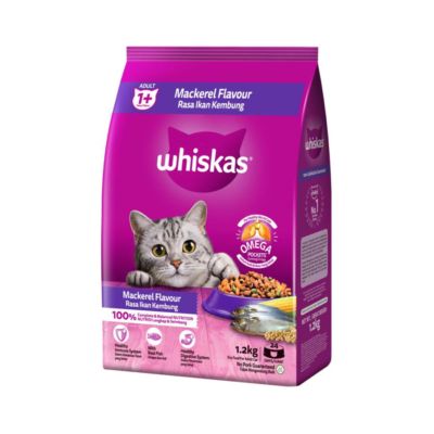 Whiskas Mackerel Adult Makanan Kucing