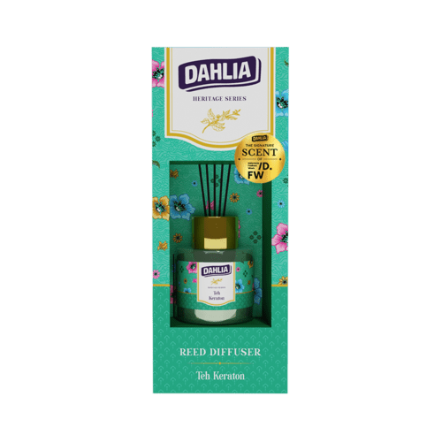 Dahlia Teh Keraton Reed Diffuser Pengharum Ruangan