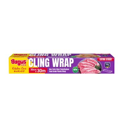 Bagus Cling Wrap Size 30 cm x 30 m Box