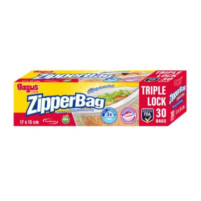 Bagus Zipperbag 17cm x 15cm 30S