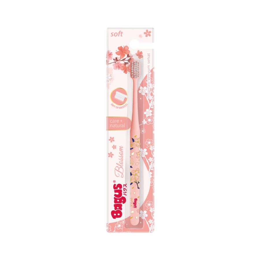 Bagus Blossom Soft Toothbrush 1pcs