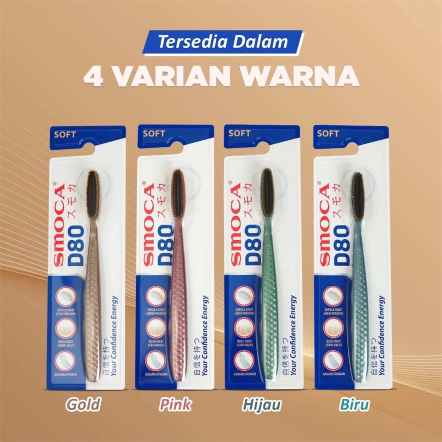 Smoca D80 Soft Toothbrush