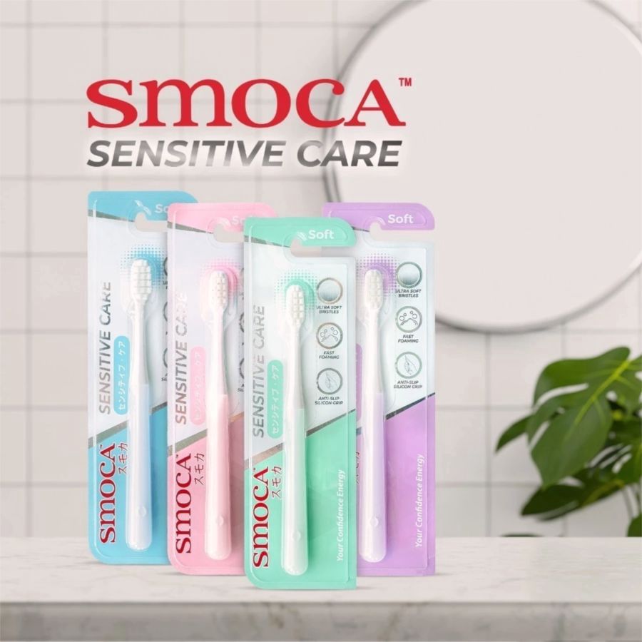 Smoca Sensitive Care Soft Toothbrush 1pcs