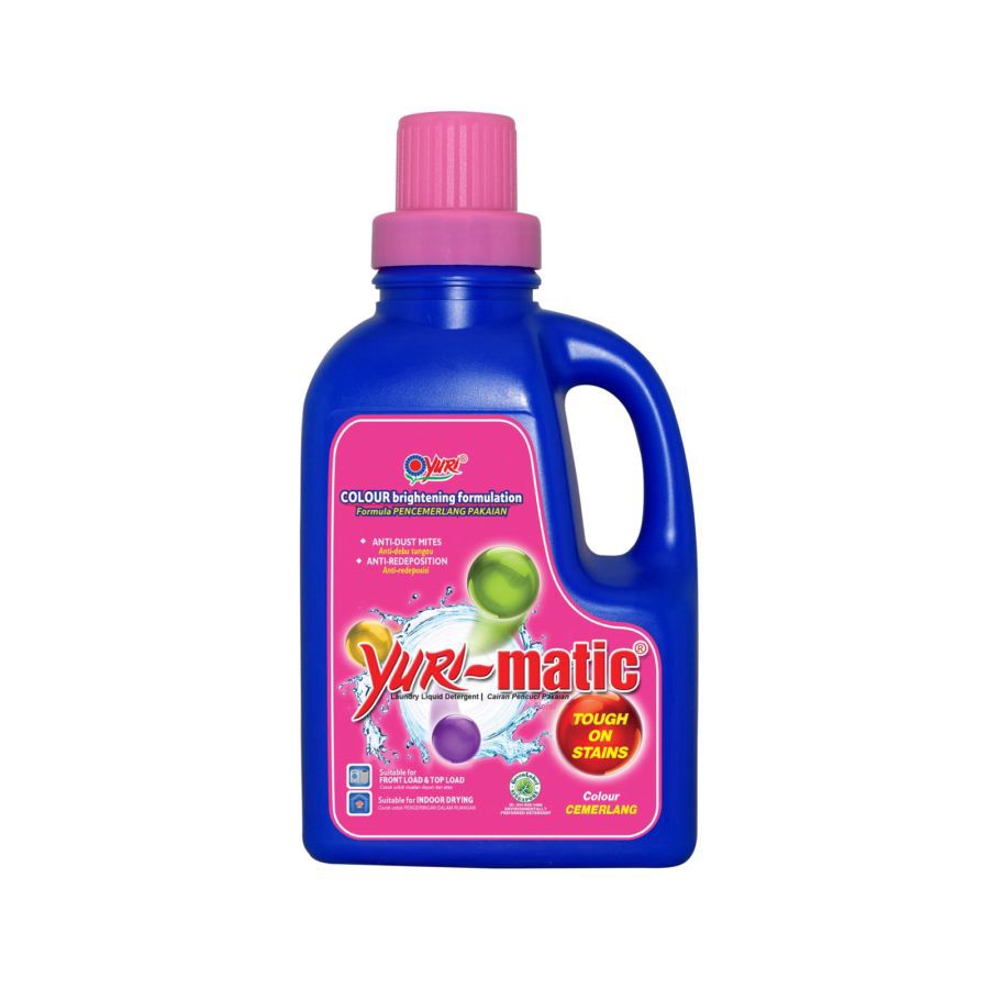 Yuri Matic Colour Floral Deterjen Cair 1kg