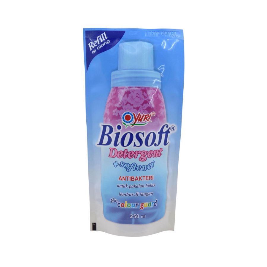 Yuri Biosoft Plus Softener Deterjen Cair 250ml