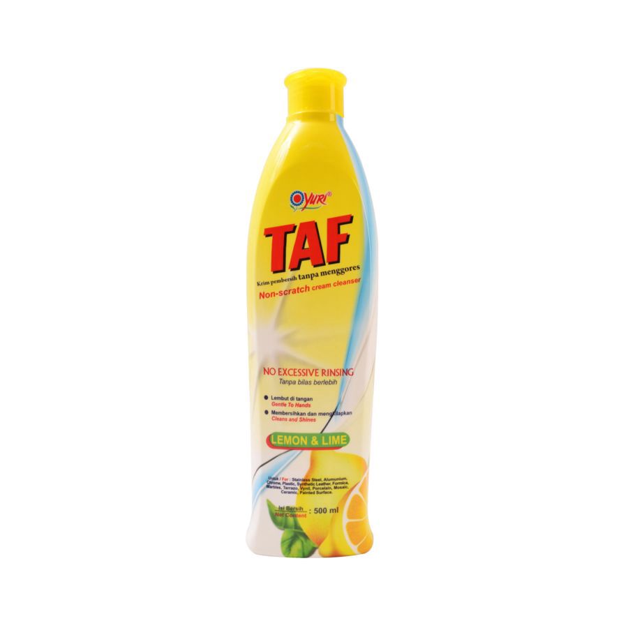 Yuri TAF Lemon & Lime Krim Pembersih 500ml