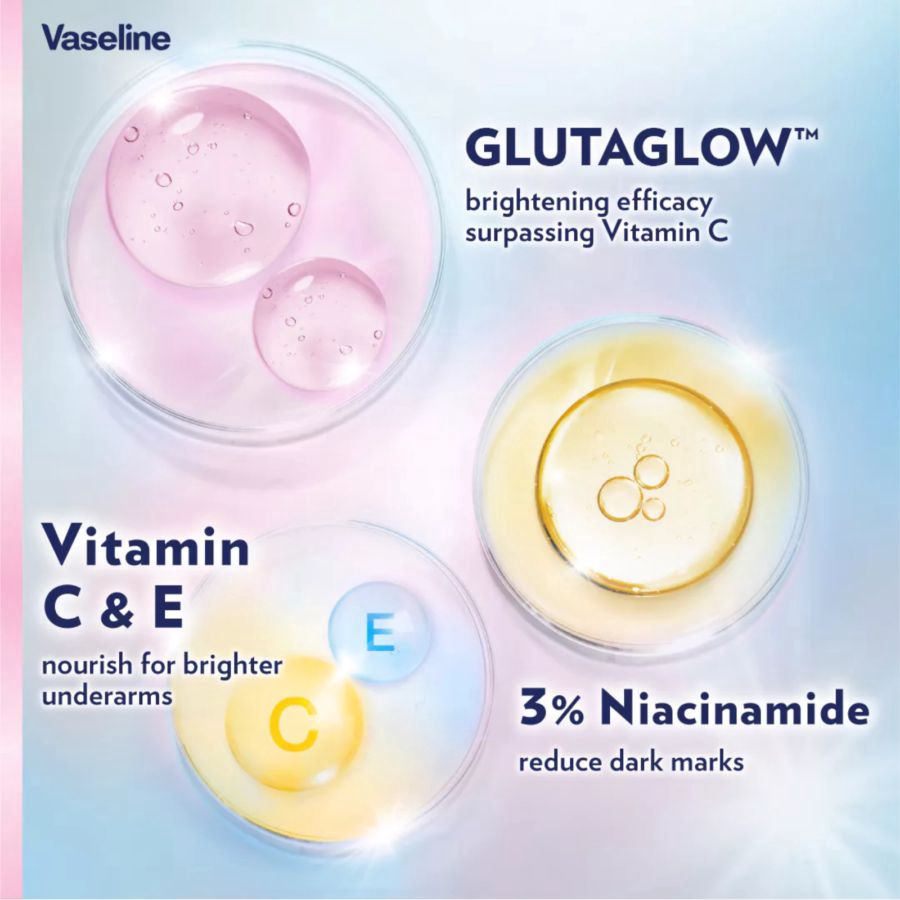 Vaseline GlutaGlow Ampoule Bright & Renew Deodorant Roll On