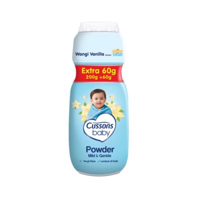 Cussons Baby Powder Vanilla Mild & Gentle