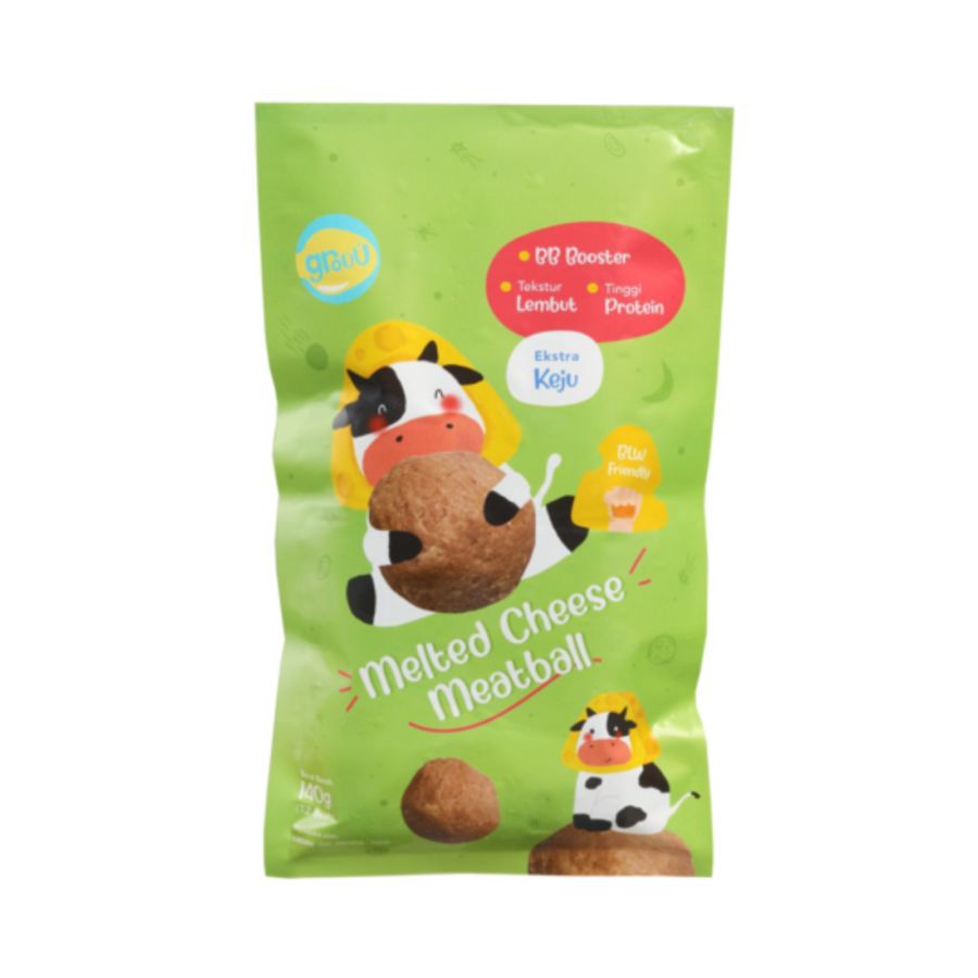 Grouu Finger Food Melted Cheese Meatball Snack Bayi 140gram
