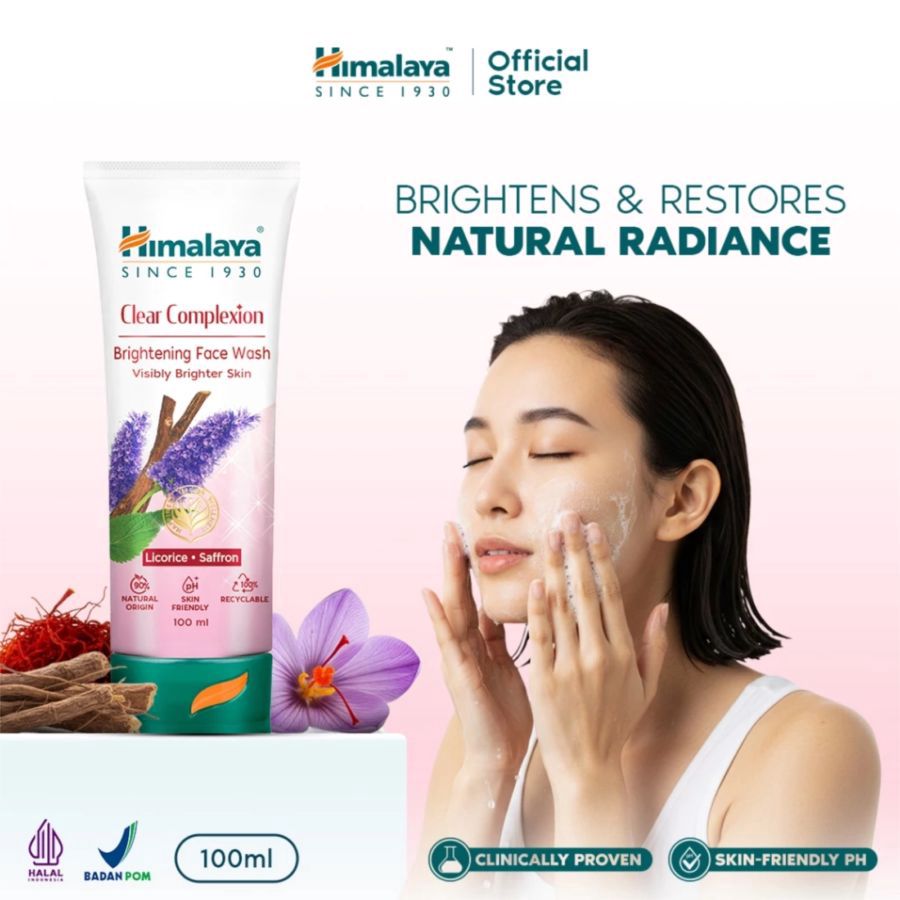 Himalaya Clear Complexion Brightening Face Wash 100ml