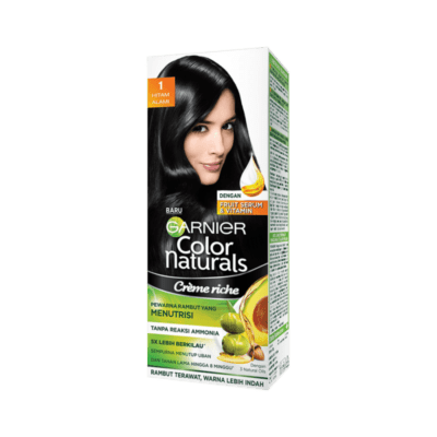Garnier Color Naturals Creme Riche Hitam Alami Hair Color