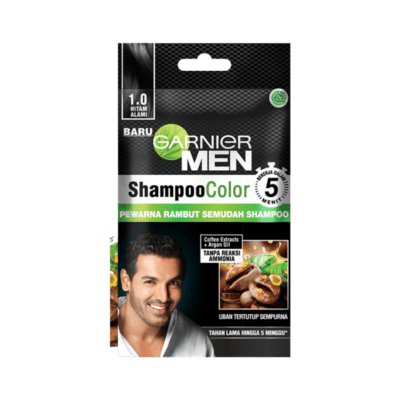 Garnier Men Hitam Alami Shampoo Color
