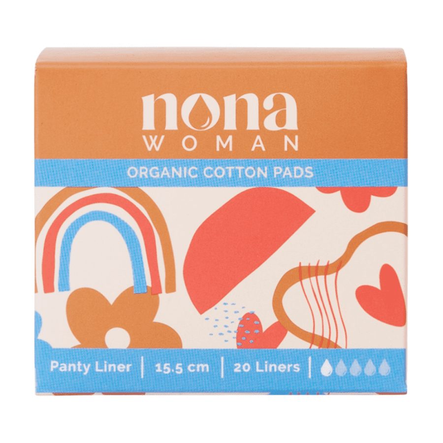 NONA Woman Organic Cotton 15.5cm Pantyliner 20pads