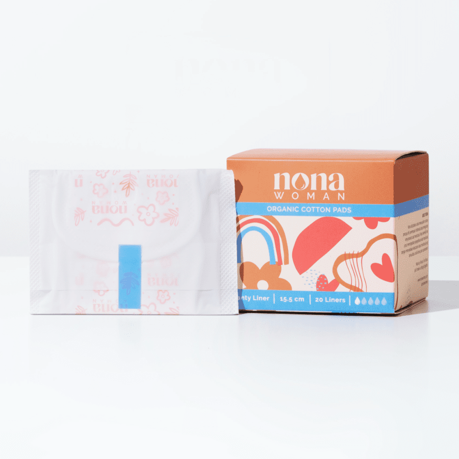 NONA Woman Organic Cotton 15.5cm Pantyliner 20pads