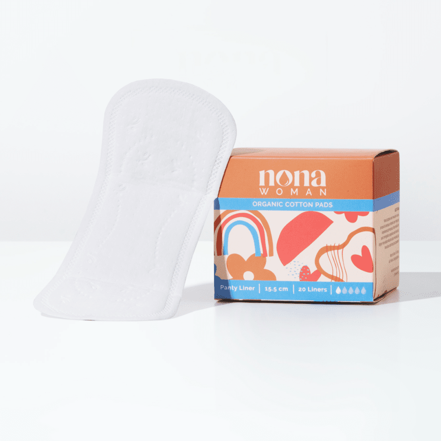 NONA Woman Organic Cotton 15.5cm Pantyliner 20pads