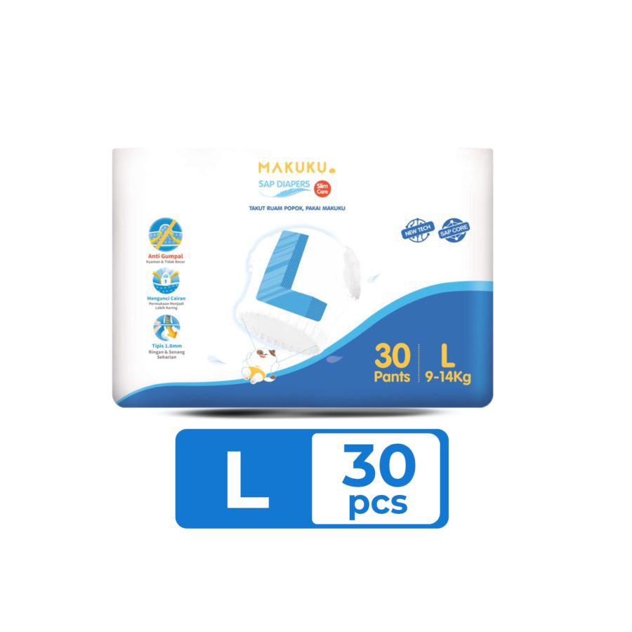 Makuku SAP Slim Care Pants Diapers L30 1pack
