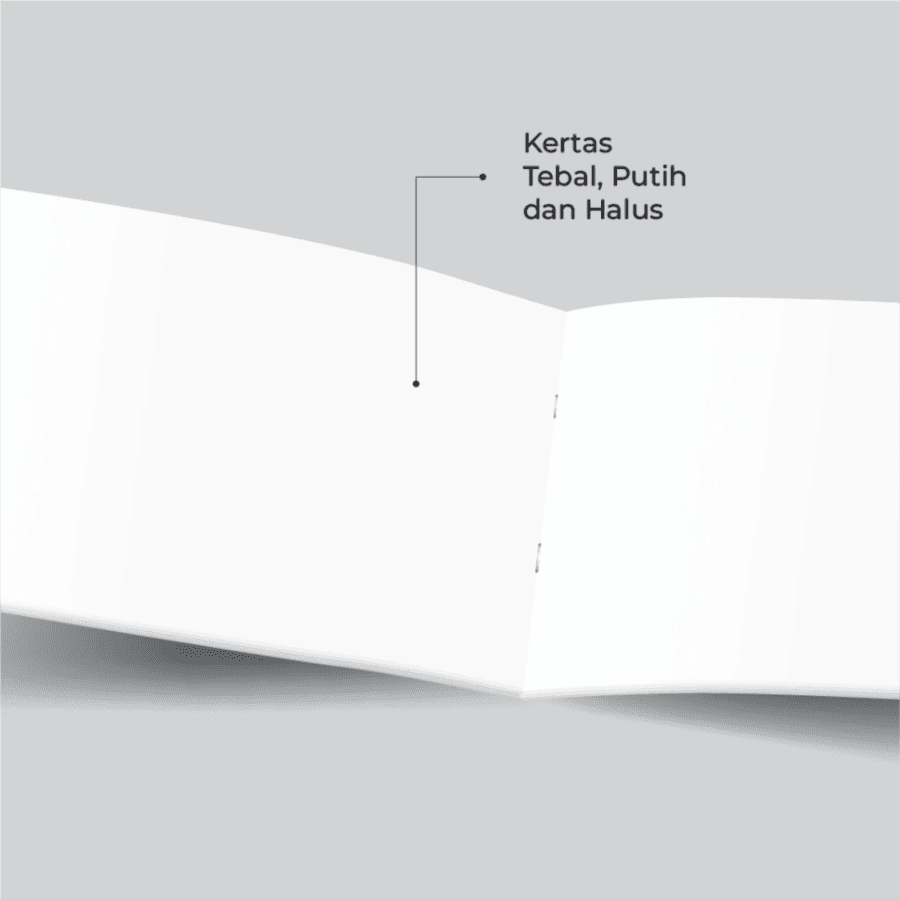 Sinar Dunia Buku Gambar A3 Putih