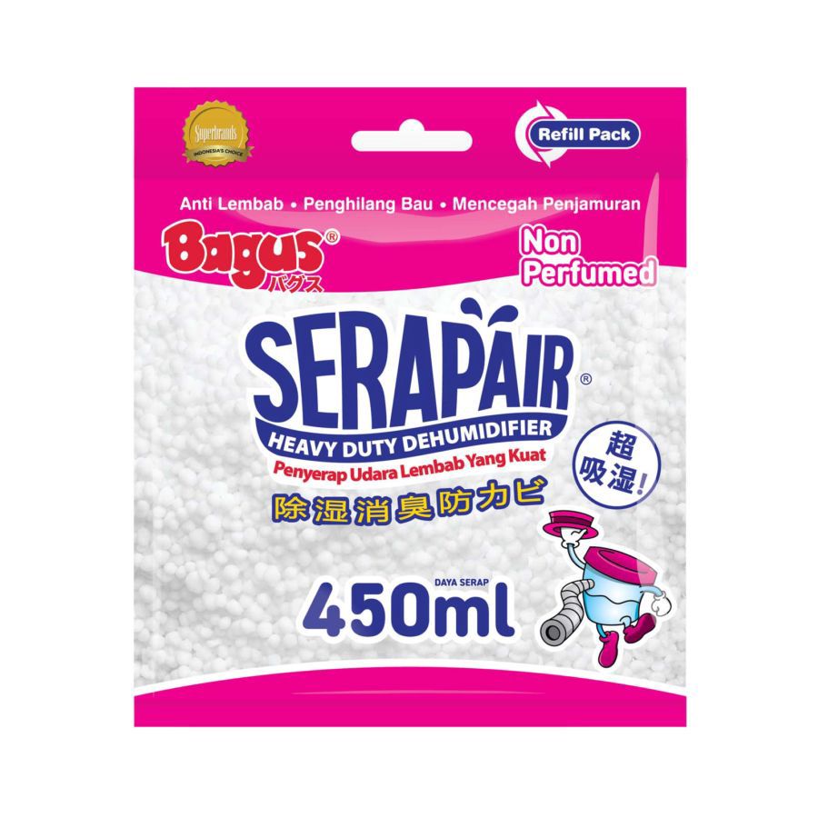 Bagus Serapair Non Perfumed Refill 450ml