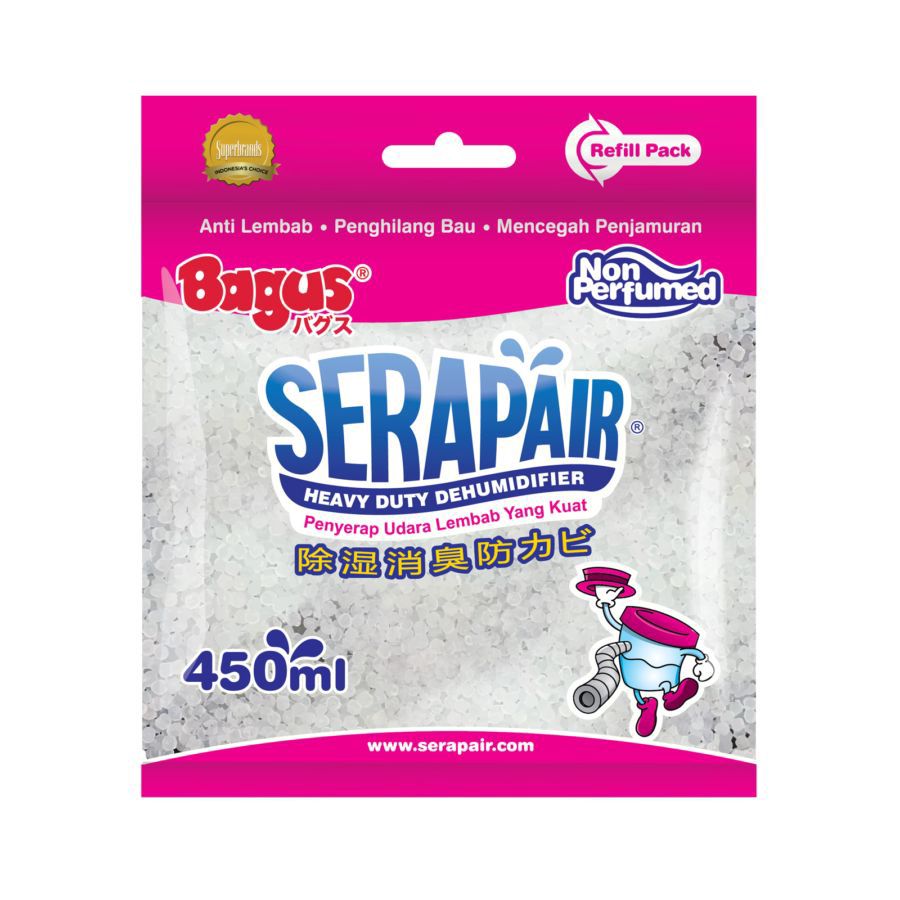 Bagus Serapair Non Perfumed Refill 450ml