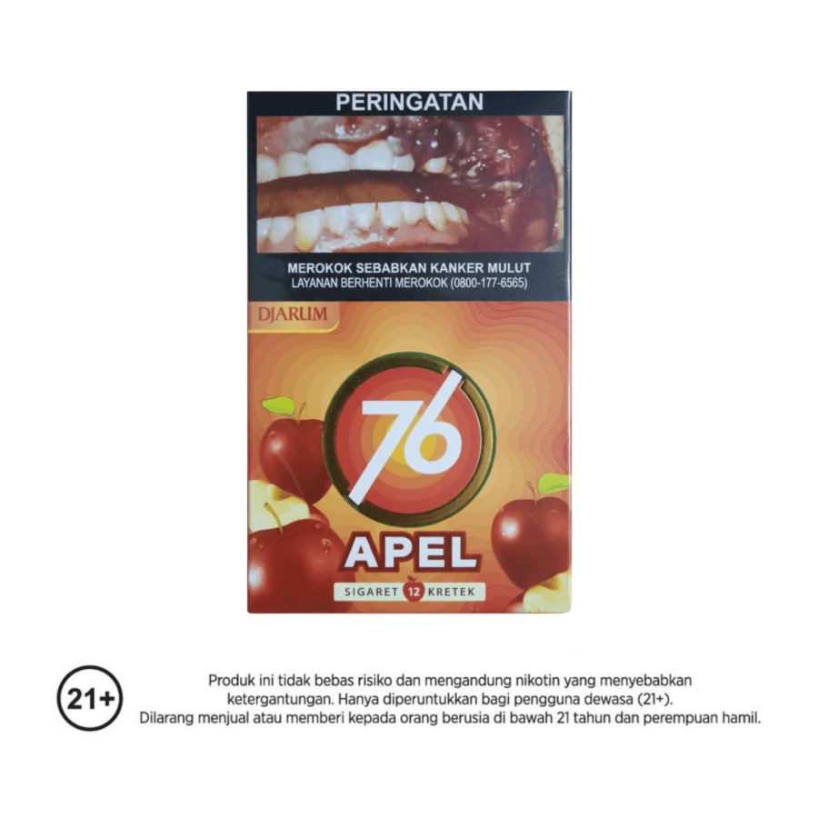 Djarum 76 Apel Kretek Rokok Batang