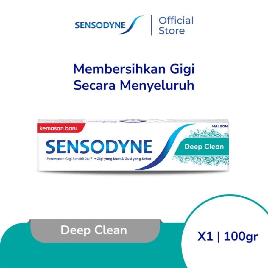 Sensodyne Deep Clean Sensitive Toothpaste 100gram