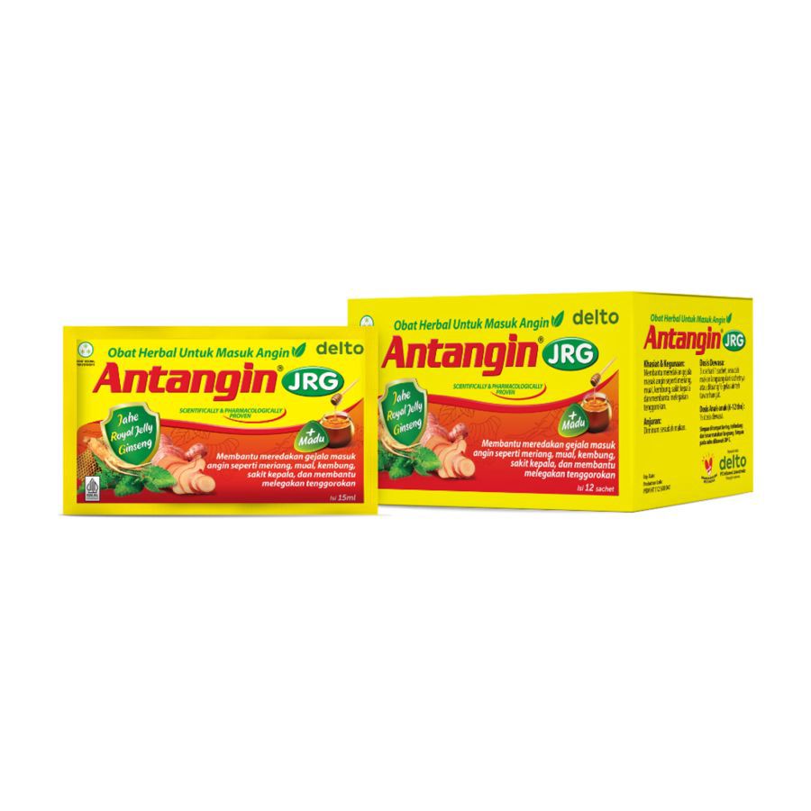 Antangin JRG Madu Meredakan Masuk Angin 12 Sachets 1box