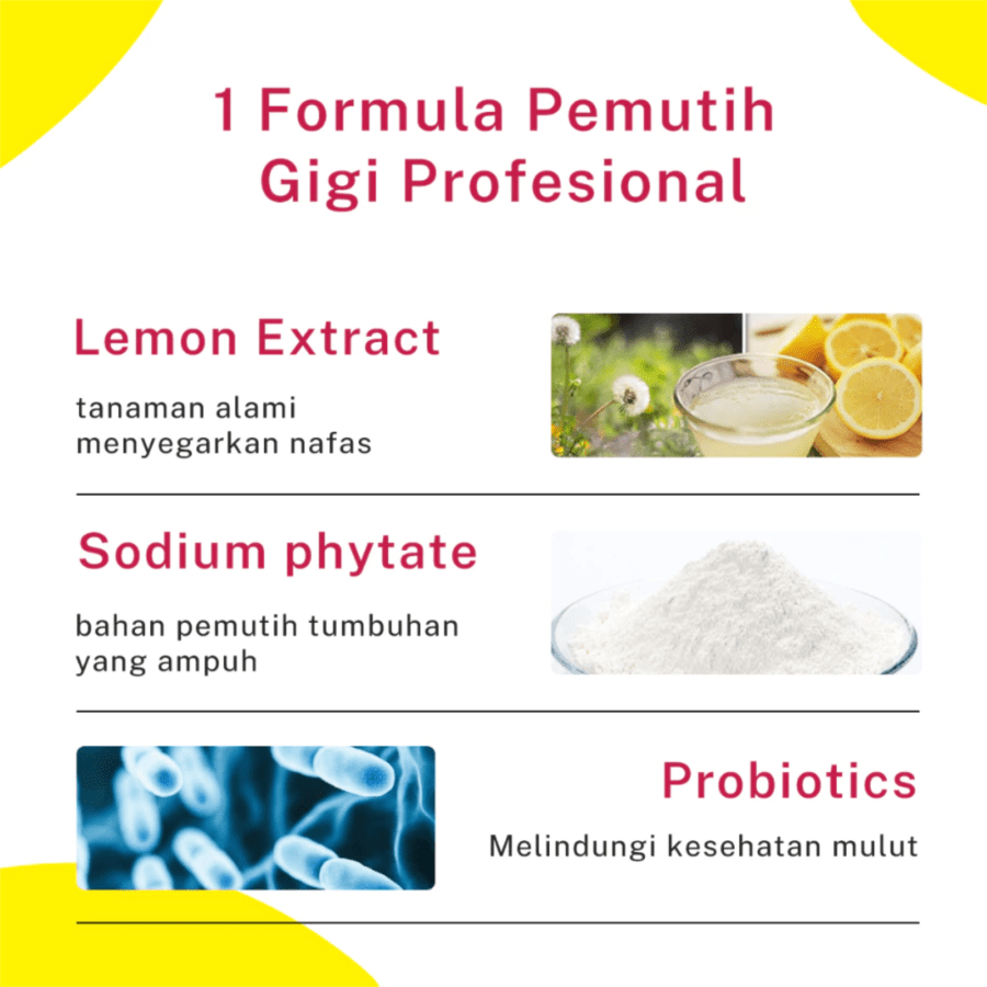 Metoo Lemon Whitening Mouthwash Probiotic 250ml