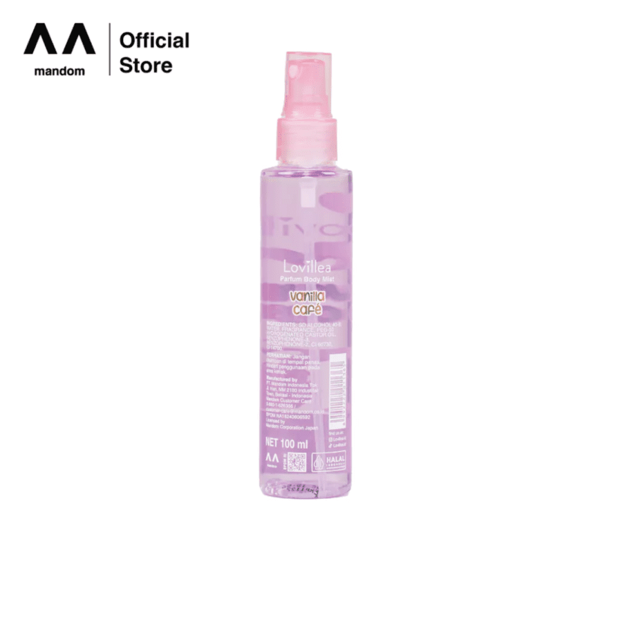 Lovillea Vanilla Cafe Parfum Body Mist 100ml