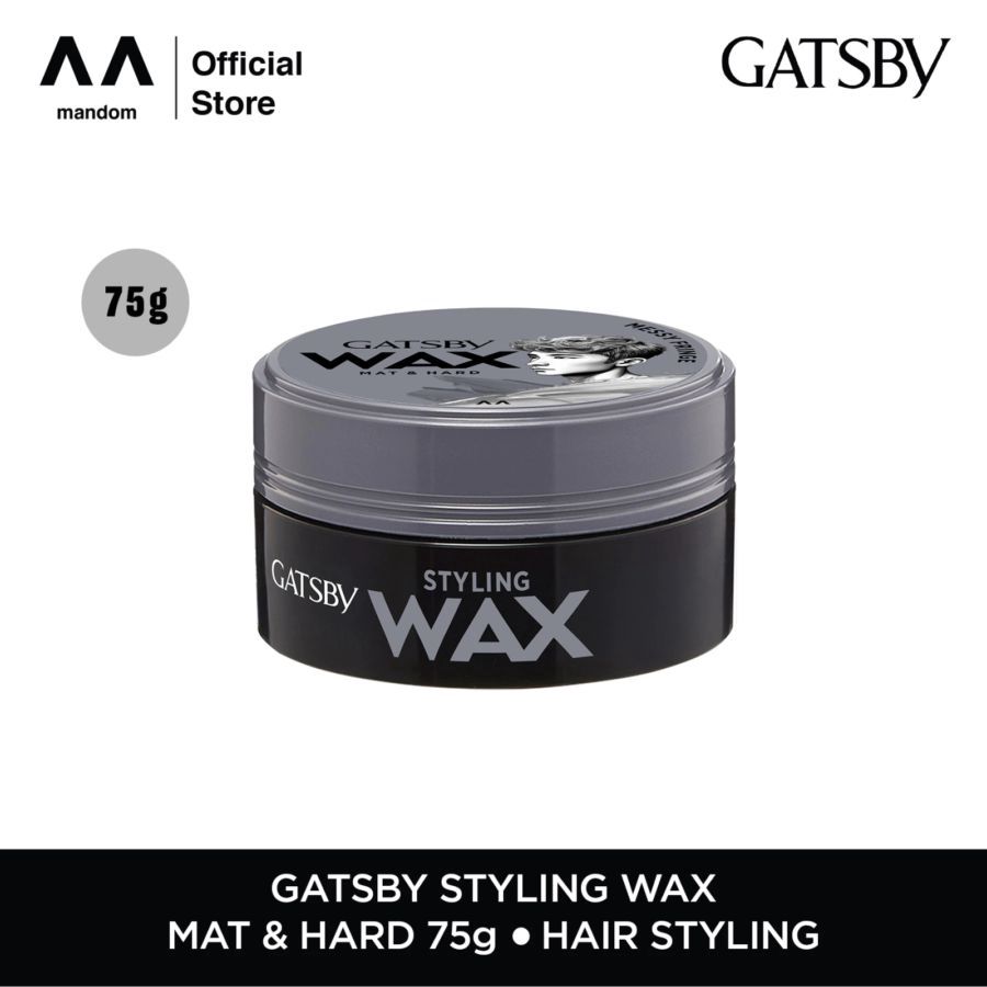 Gatsby Wax Mat & Hard Pomade 25gram