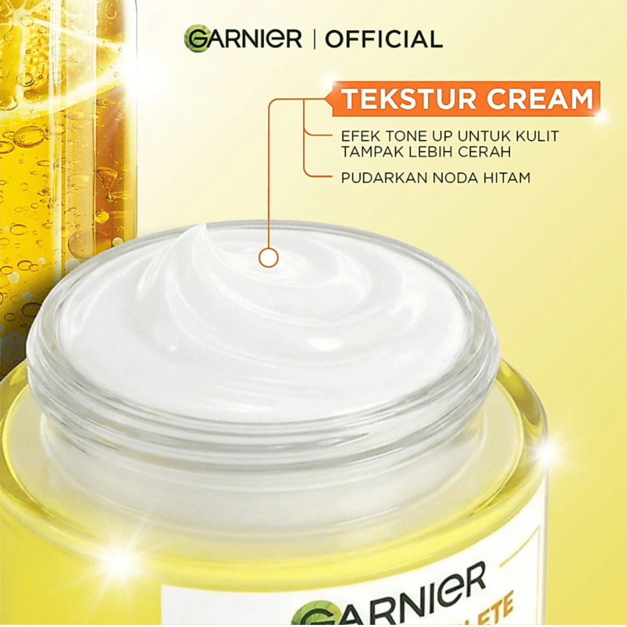 Garnier Bright Complete Vitamin C Tone Up Day Cream Moisturizer SPF36 50ml