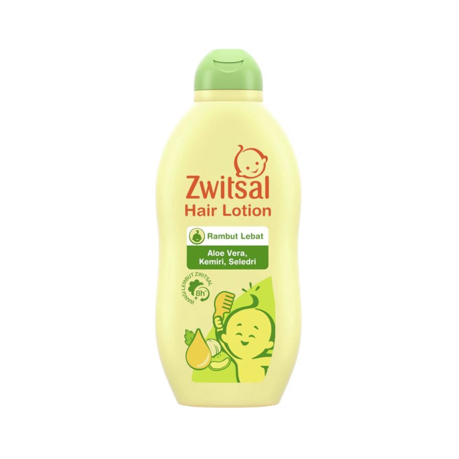 Zwitsal Baby Hair Lotion Aloe Vera, Kemiri, Seledri Perawatan Bayi 100ml