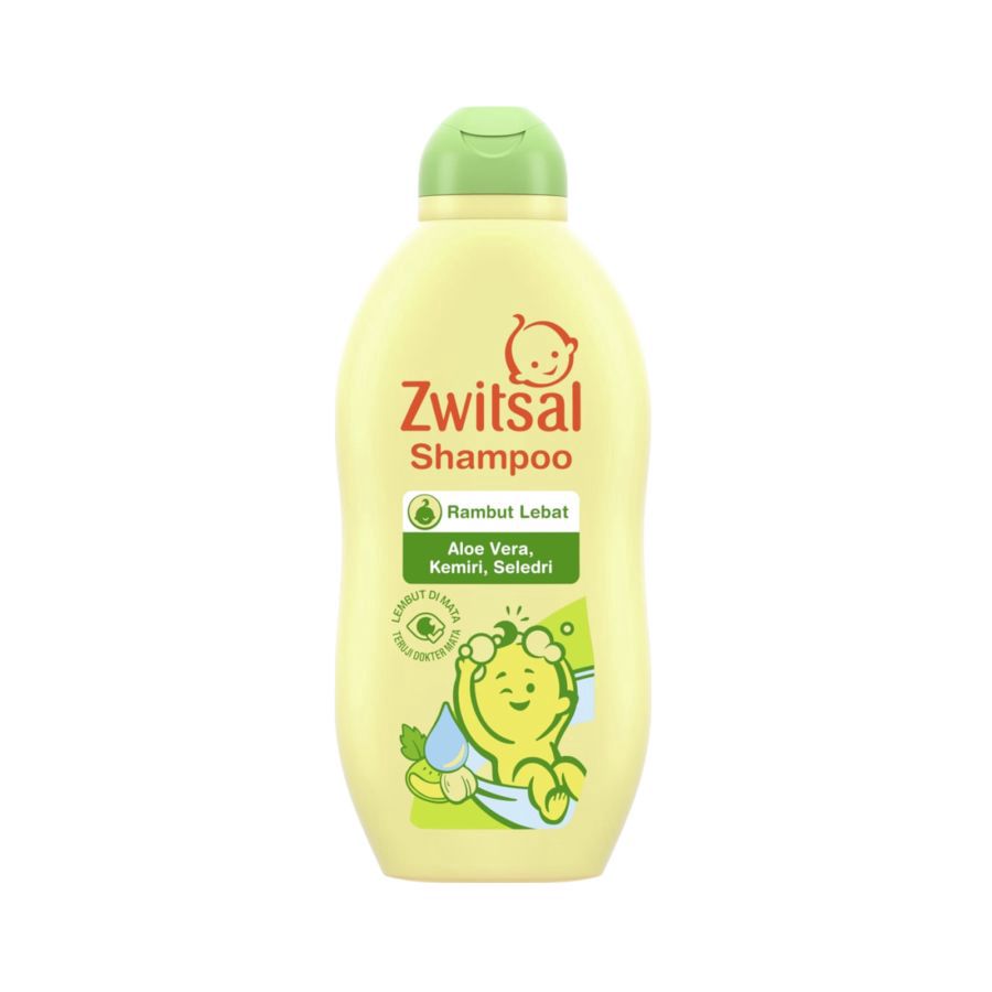 Zwitsal Baby Shampoo Aloe Vera, Kemiri, Seledri