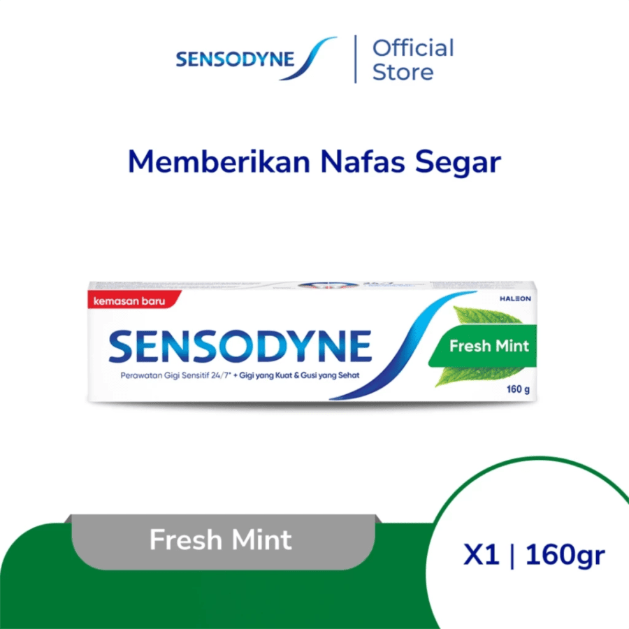 Sensodyne Fresh Mint Sensitive Toothpaste 160gram