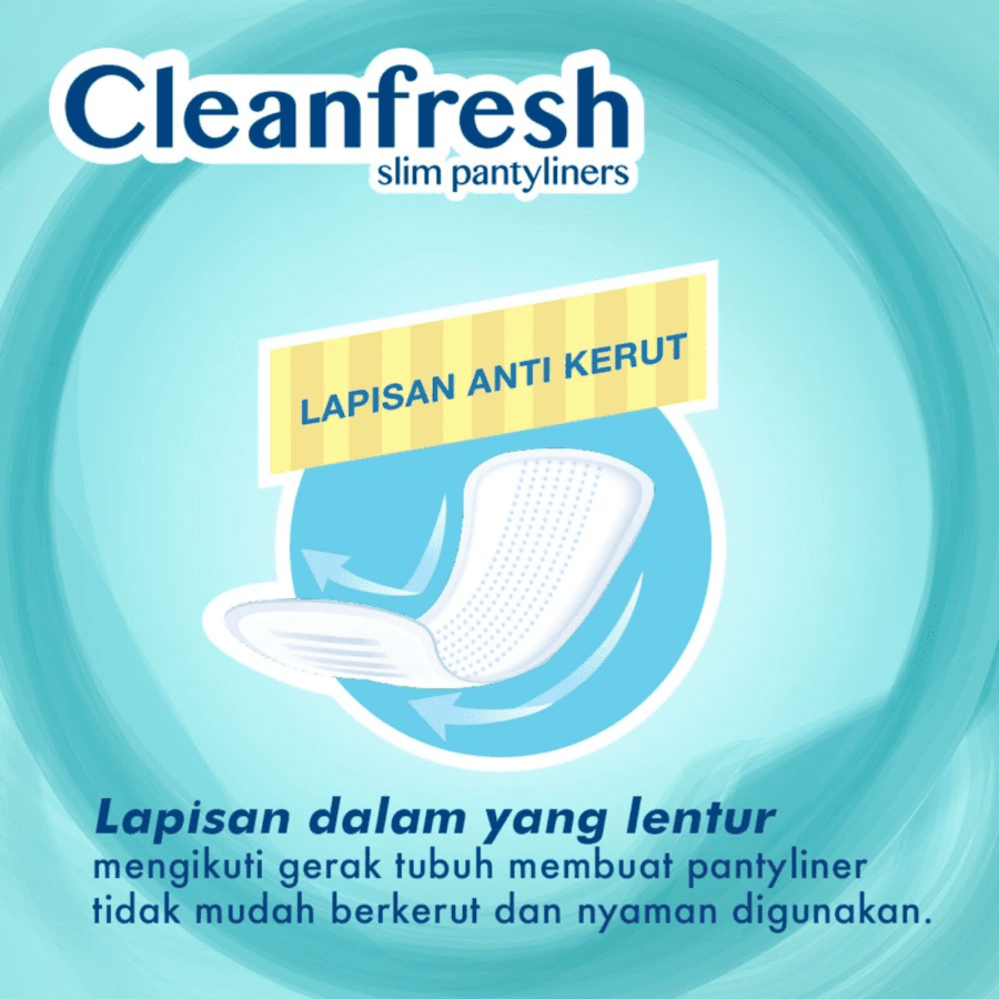 Laurier Cleanfresh Perfume Slim Pantyliner 40pads