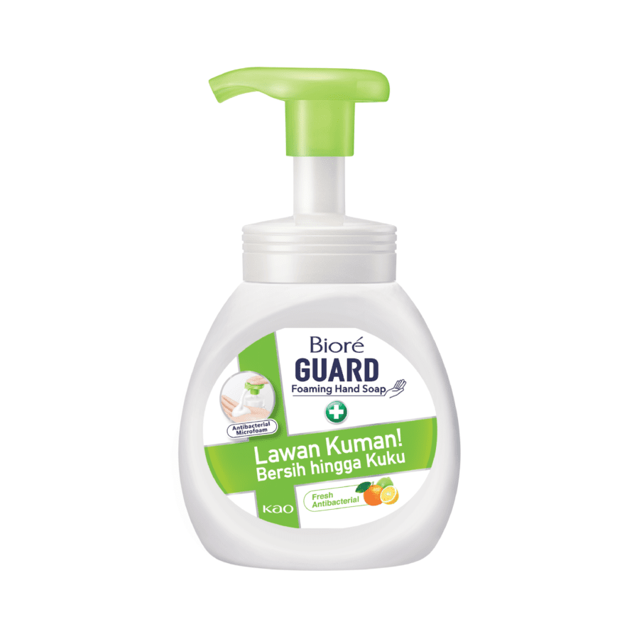 Biore Guard Fresh Lemon Antibacterial Foaming Hand Soap Botol 250ml