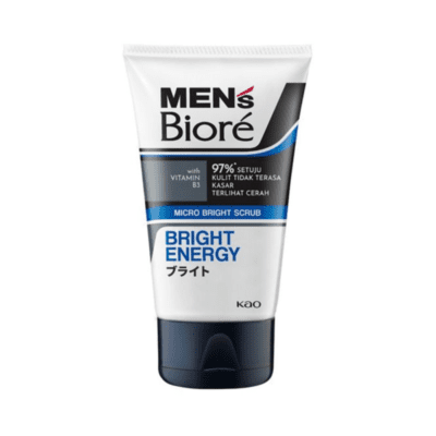 Men's Biore Bright Energy Micro Bright Scrub Facial Wash