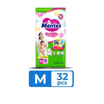 Merries Good Skin Pants Diapers M32