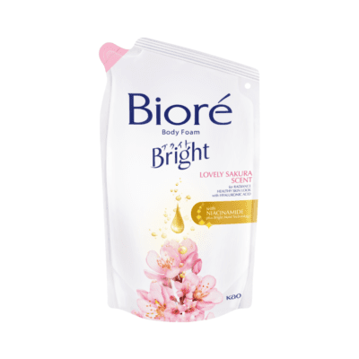 Biore Bright Lovely Sakura Body Foam Refill