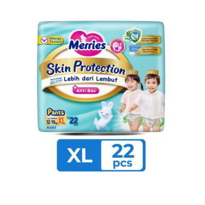 Merries Skin Protection Pants Diapers XL22