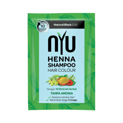 NYU Henna Shampoo Black Hair Colour