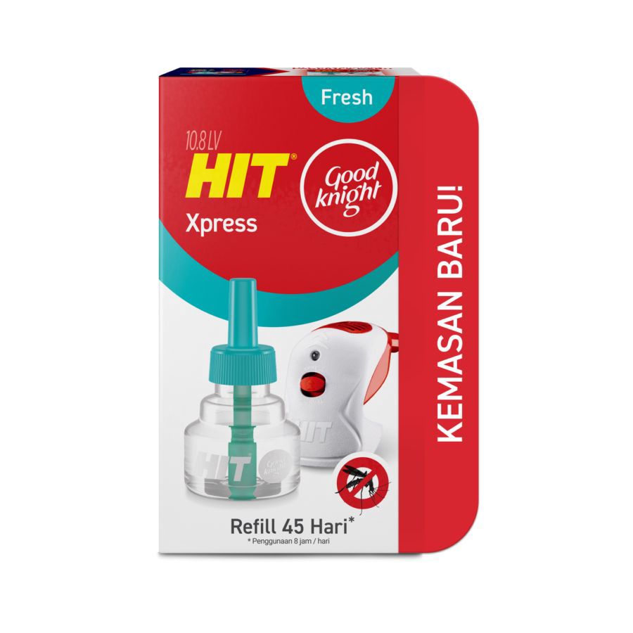 HIT Good Knight Xpress Fresh Pembasmi Serangga Elektrik Refill 35ml