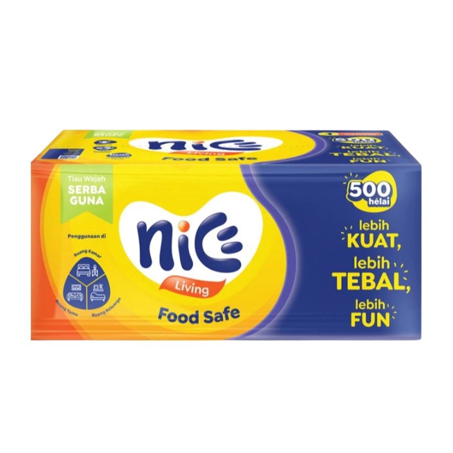 Nice Living Facial Tissue Soft Pack 500ply