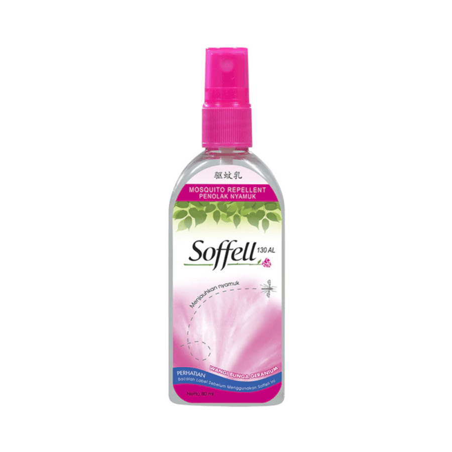 Soffell Geranium Mosquito Repellent Spray 80ml