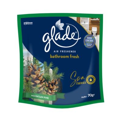 Glade Bathroom Fresh Mountain Pine Pengharum Kamar Mandi