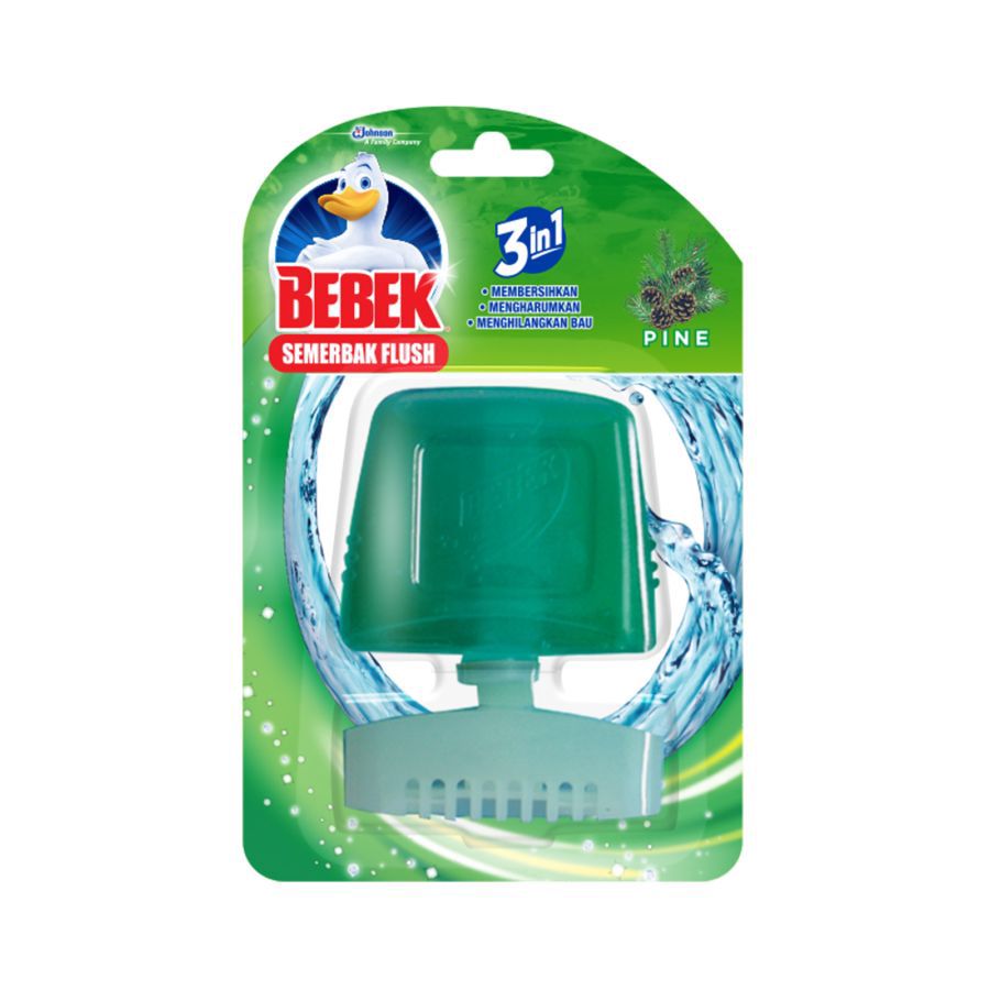 Bebek Semerbak Flush Pine Regular/Pembersih Kamar Mandi 50ml
