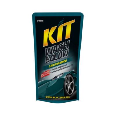 Kit Wash & Glow Car Shampoo Pouch