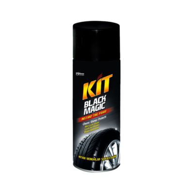 Kit Black Magic Aerosol 400ml Semir Ban/Otomotif