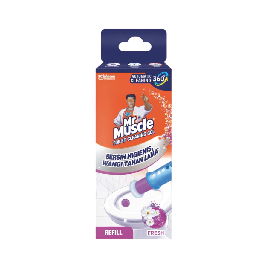 Mr. Muscle Fresh Refill Toilet Cleaning Gel Pembersih Toilet 36ml