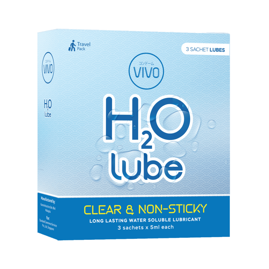 VIVO H20 Lube Kondom Pria 3sachets