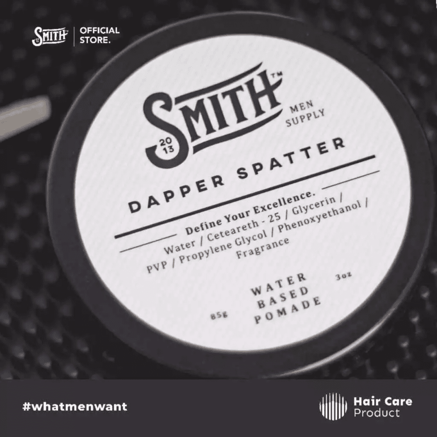 SMITH Dapper Spatter Pomade Water Based 85gram